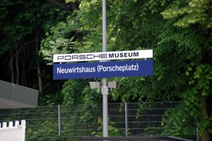 Frankfort Porsche Museum Station